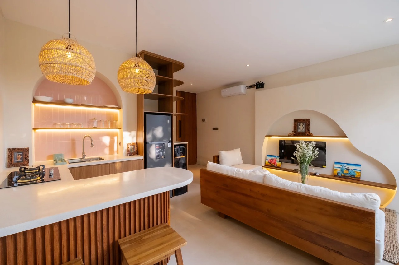 1BR Villa Pool & Green views Canggu