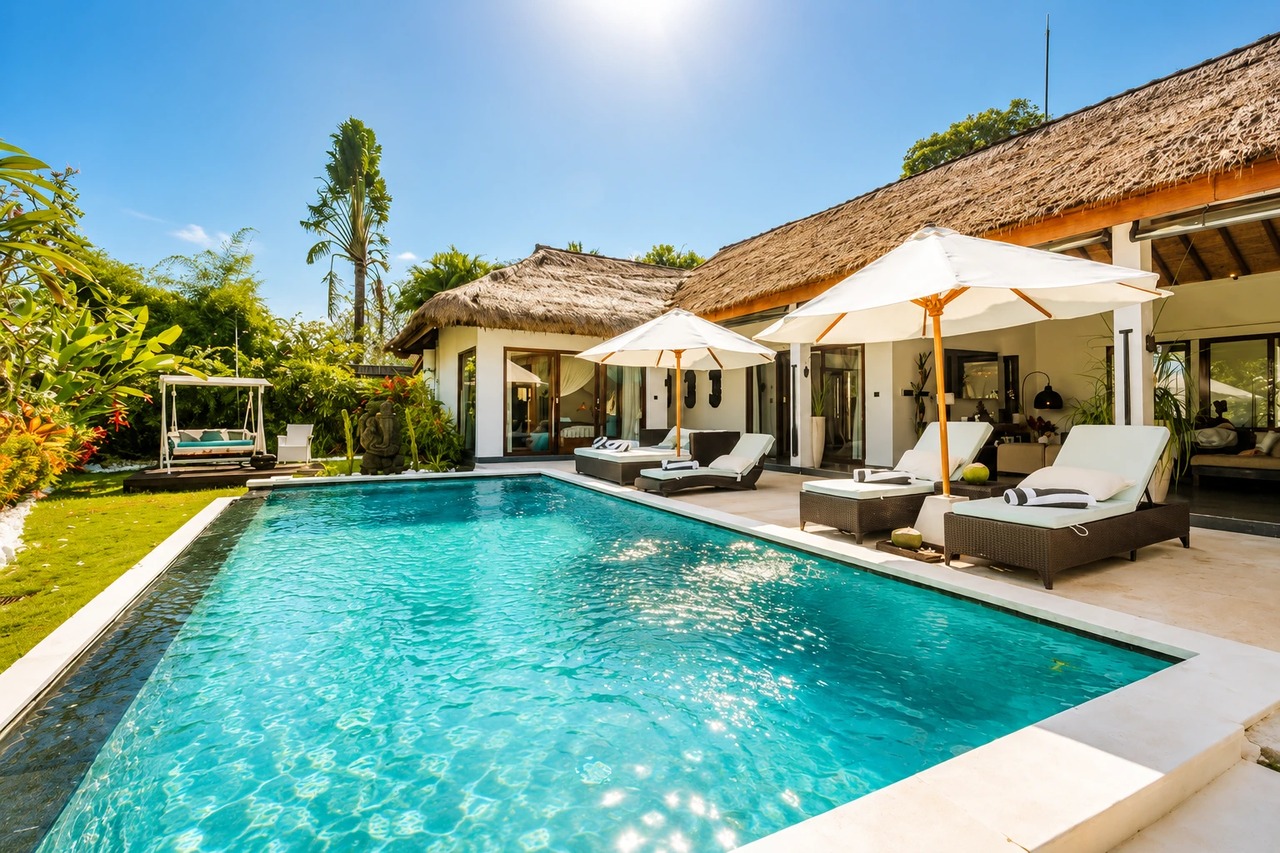 Tropical 4BR Villa with Pool | Peaceful