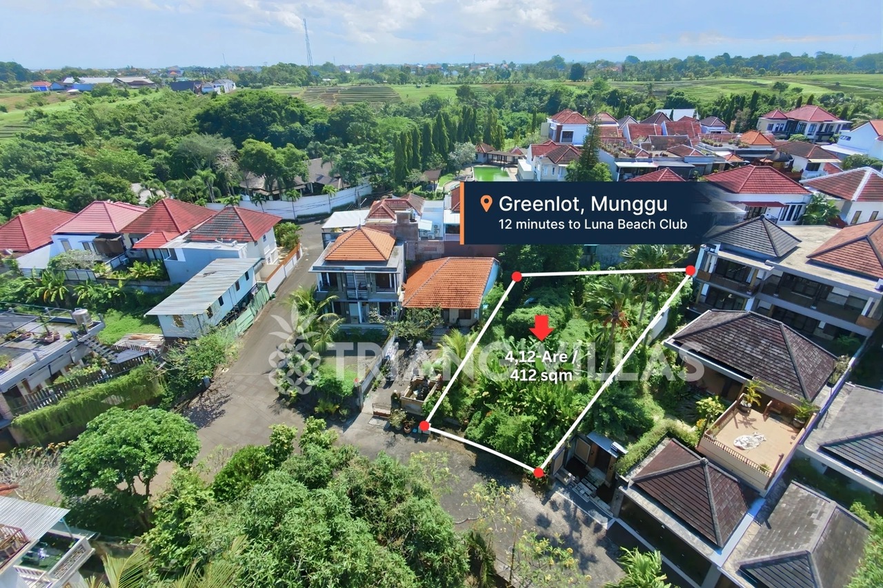 Freehold 4,12-Are Land in Munggu