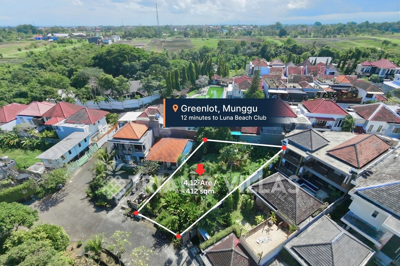 Freehold 4,12-Are Land in Munggu
