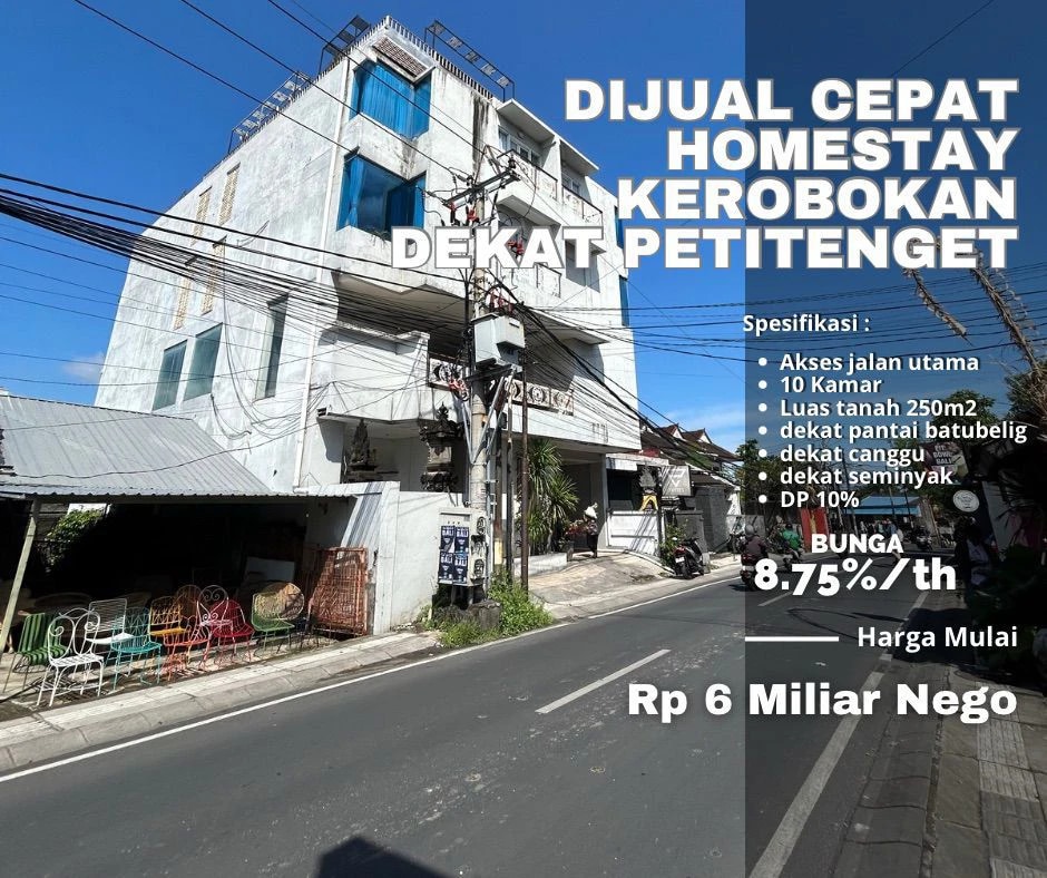 DO 125 - HOMESTAY FOR SALE IN KEROBOKAN 