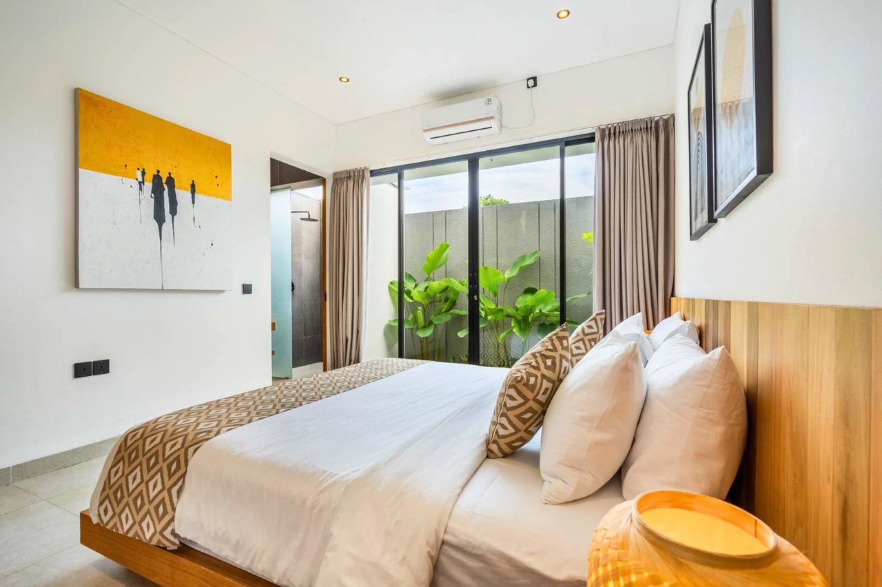 Peaceful 3BR Ricefield Villa in Kedungu