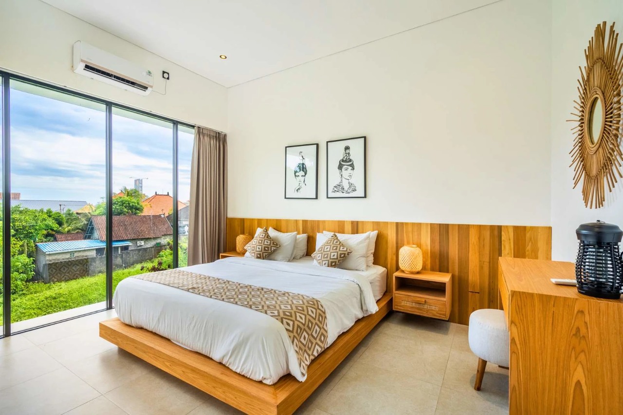 Peaceful 3BR Ricefield Villa in Kedungu
