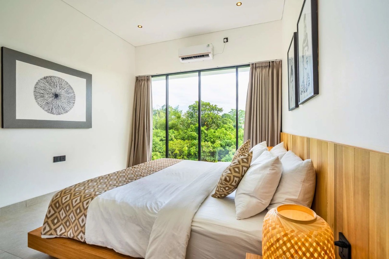 Peaceful 3BR Ricefield Villa in Kedungu