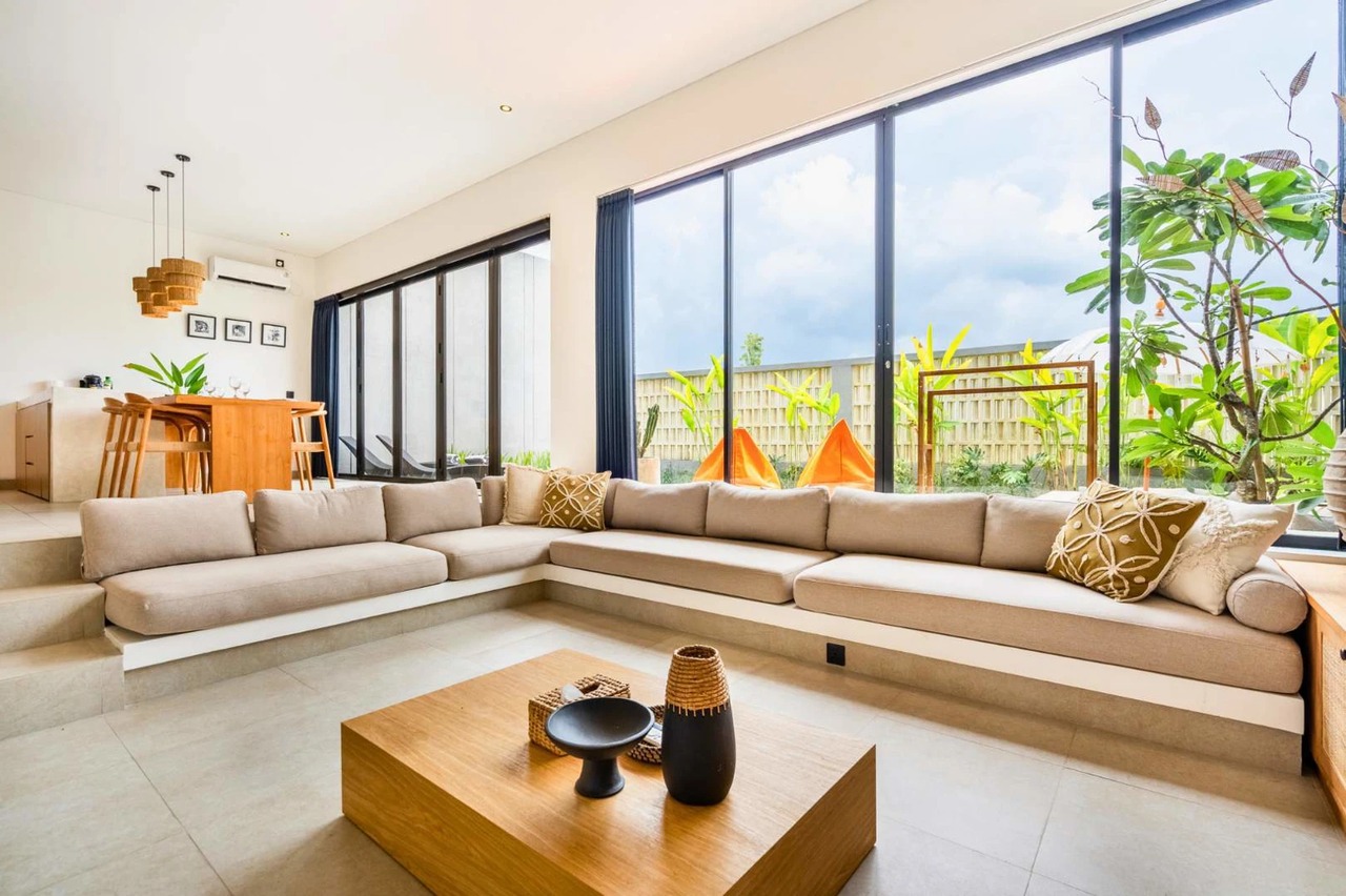 Peaceful 3BR Ricefield Villa in Kedungu