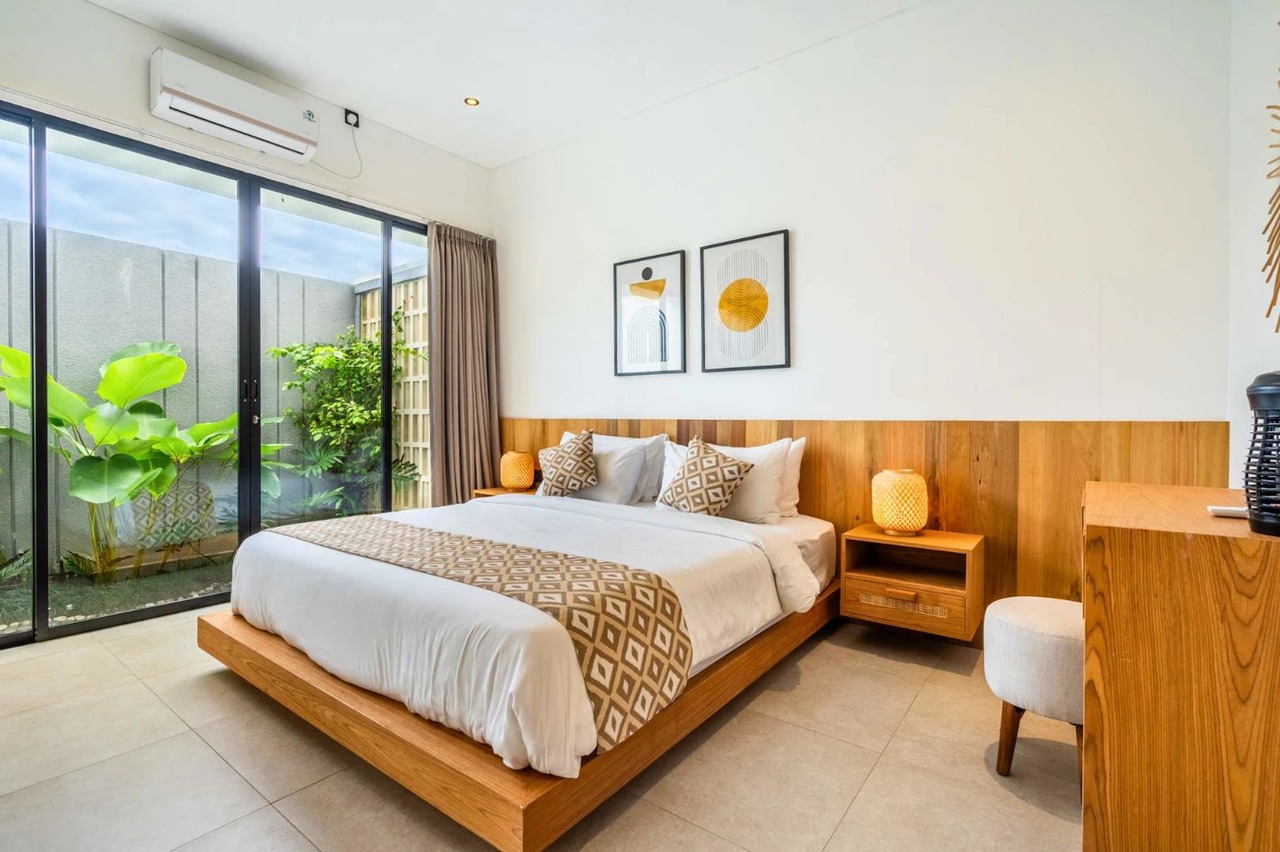 Peaceful 3BR Ricefield Villa in Kedungu