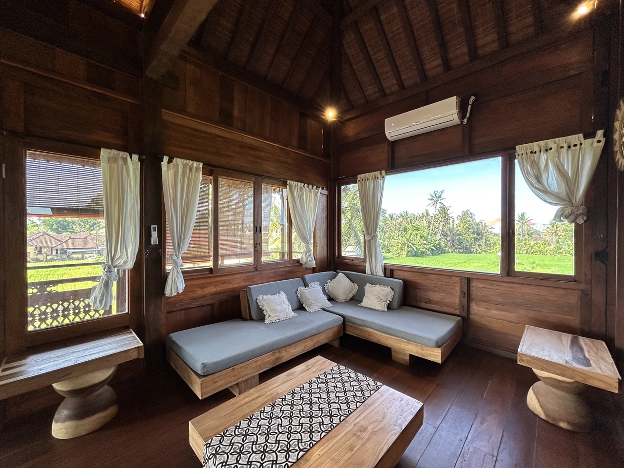 Tucked-Away 3BR Joglo w/ Rooftop Patio