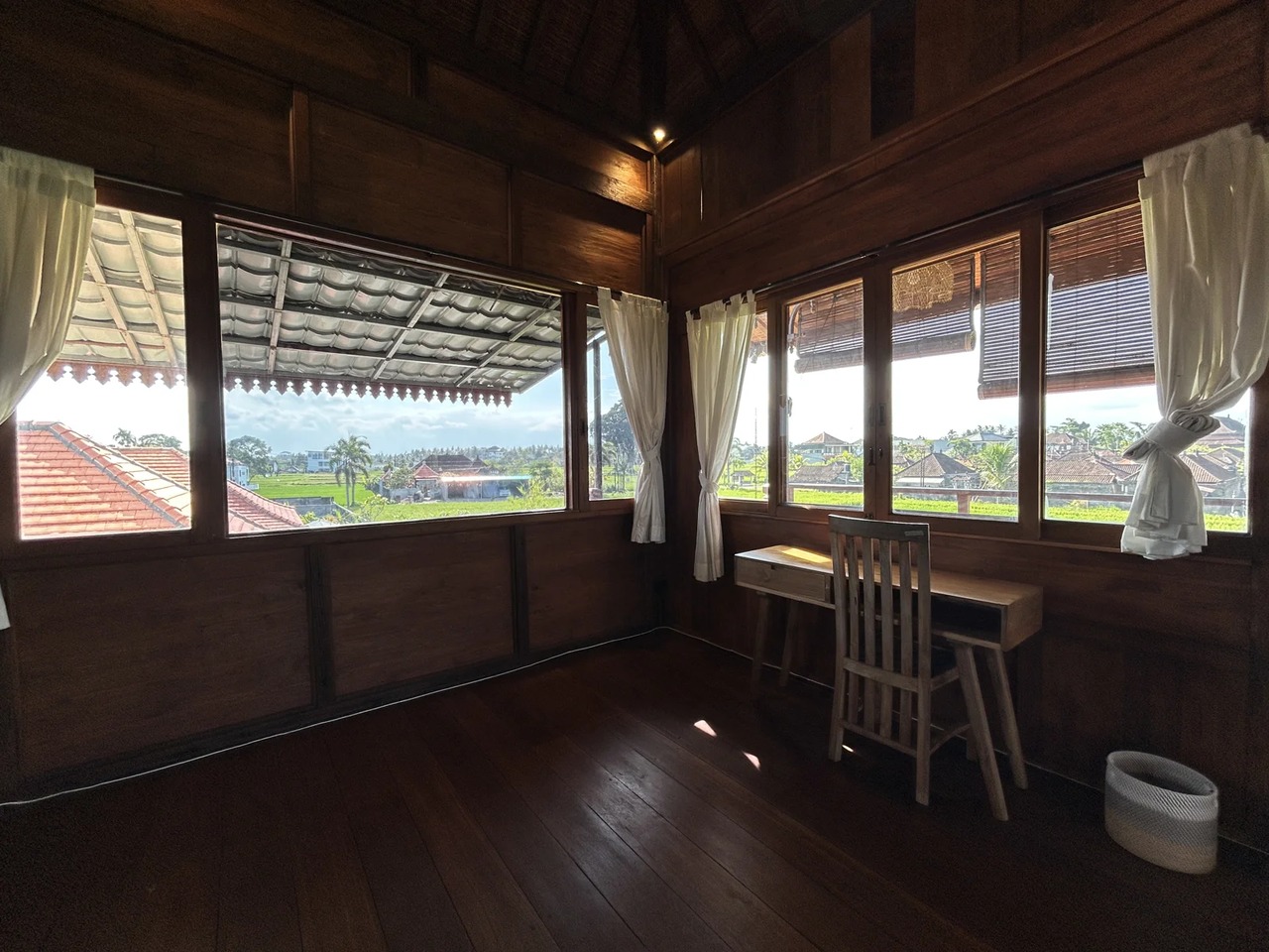 Tucked-Away 3BR Joglo w/ Rooftop Patio
