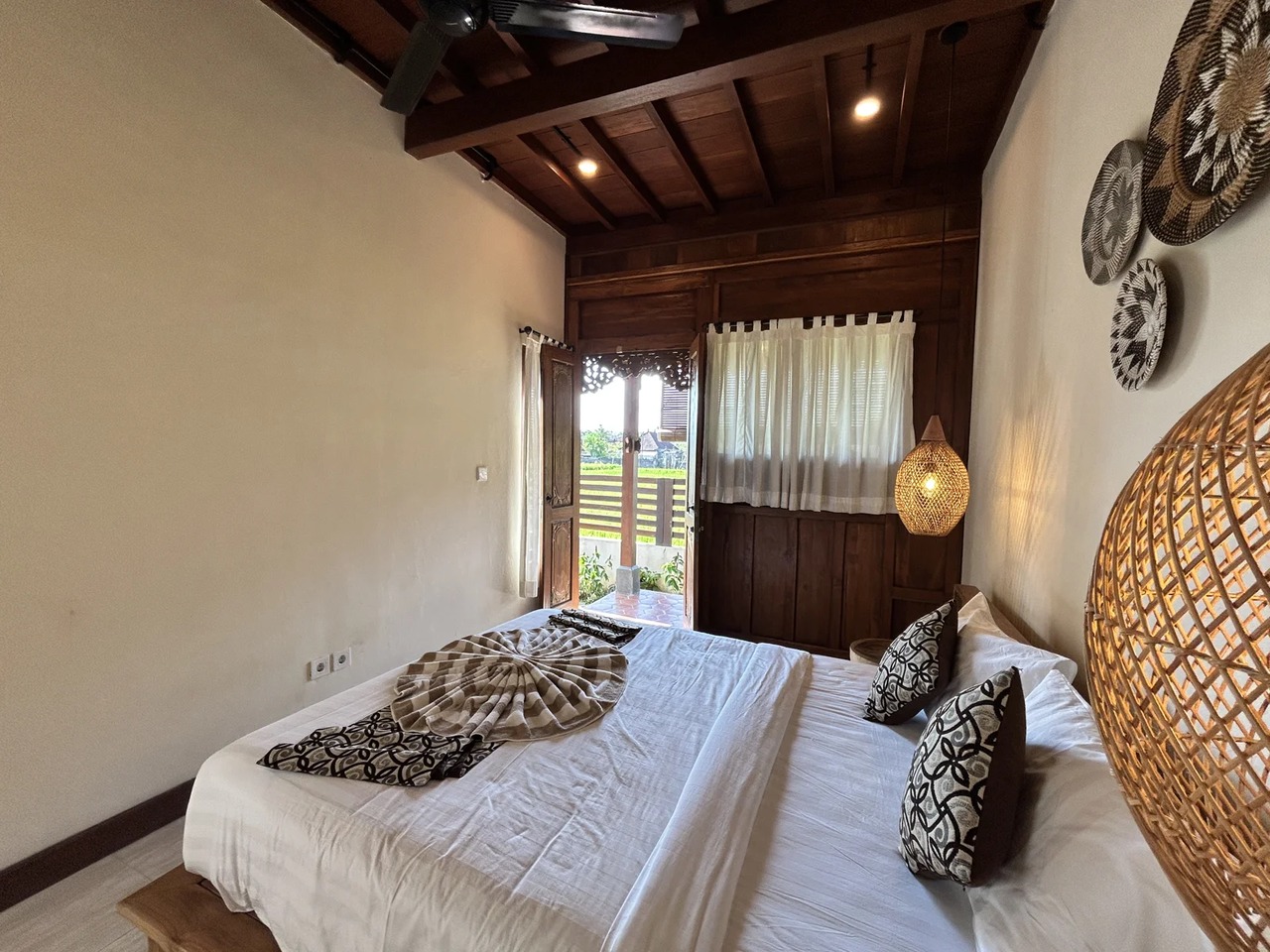 Tucked-Away 3BR Joglo w/ Rooftop Patio