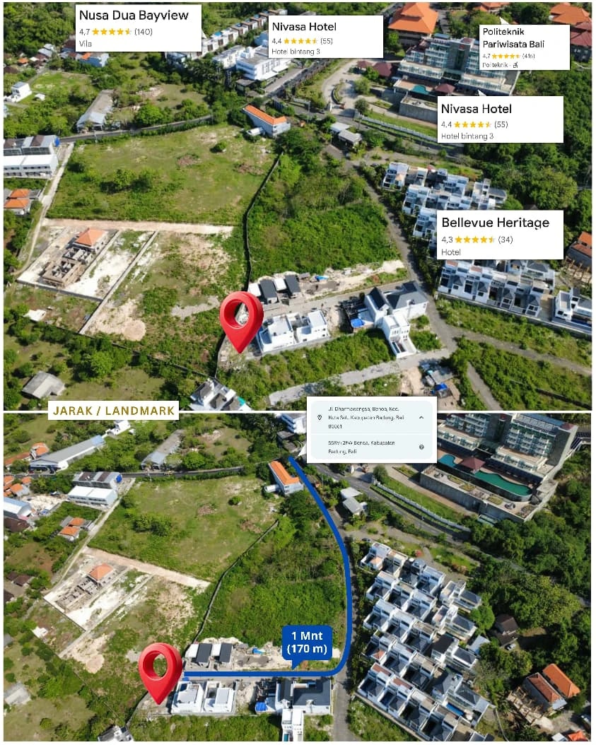 DO 123 - LAND FOR SALE IN NUSA DUA BALI