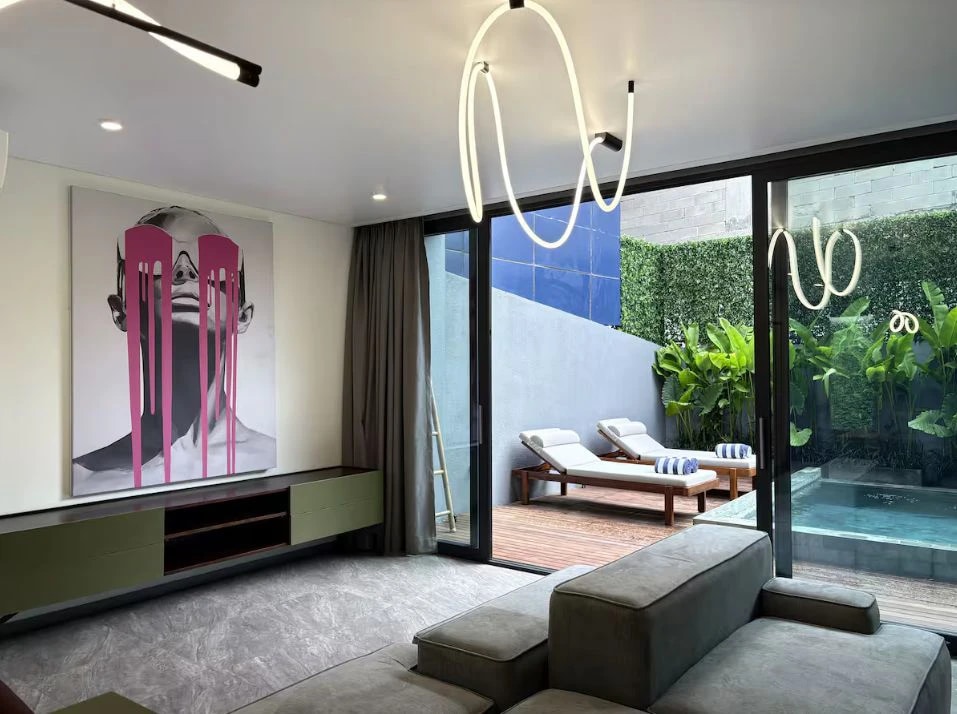 Modern 2BR Villa w/ Private Pool and Bal