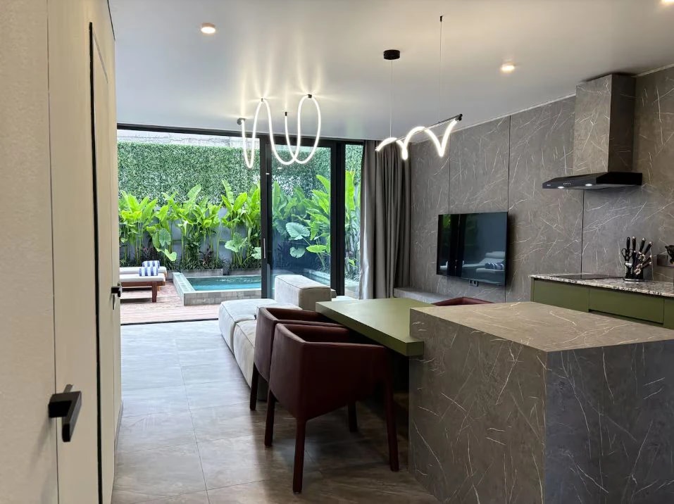 Modern 2BR Villa w/ Private Pool and Bal