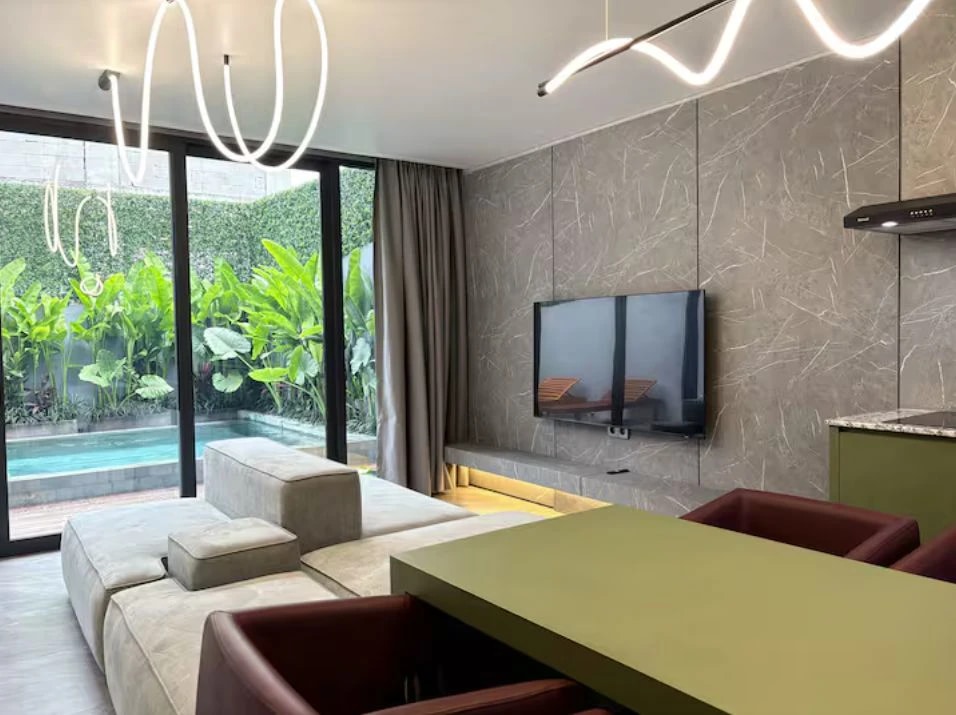 Modern 2BR Villa w/ Private Pool and Bal
