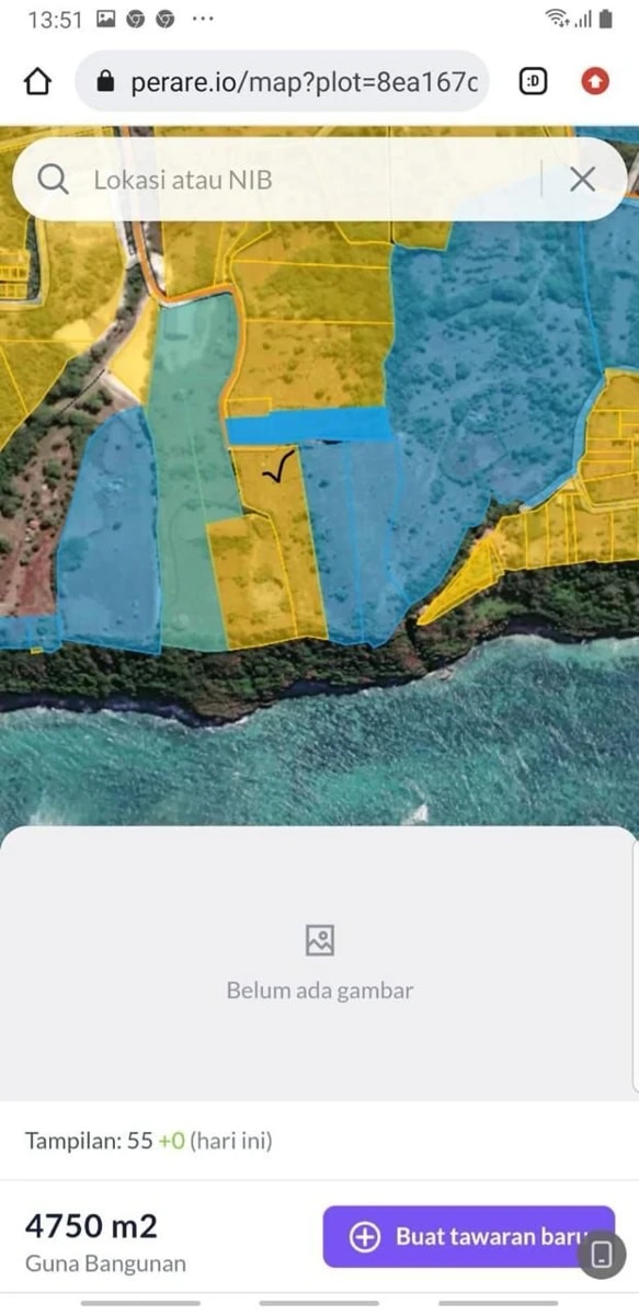 Exclusive Cliff-Front Land for Sale