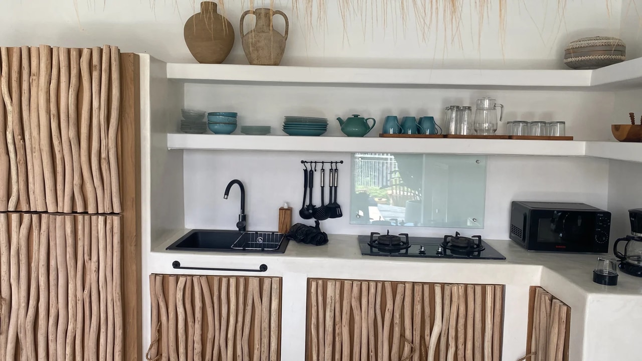 Tropical 2 br villa with rice paddy view