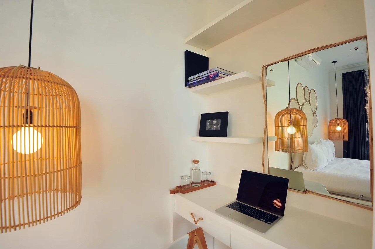 Tropical 2 br villa with rice paddy view