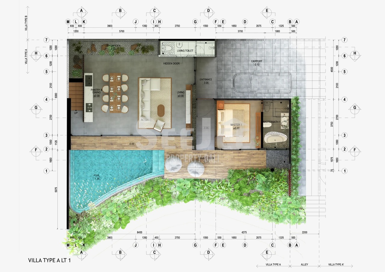 LUXURIOUS VILLA FOR SALE IN CANGGU