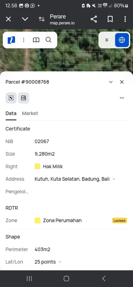 DO 33 - LAND FOR SALE IN PANDAWA BALI