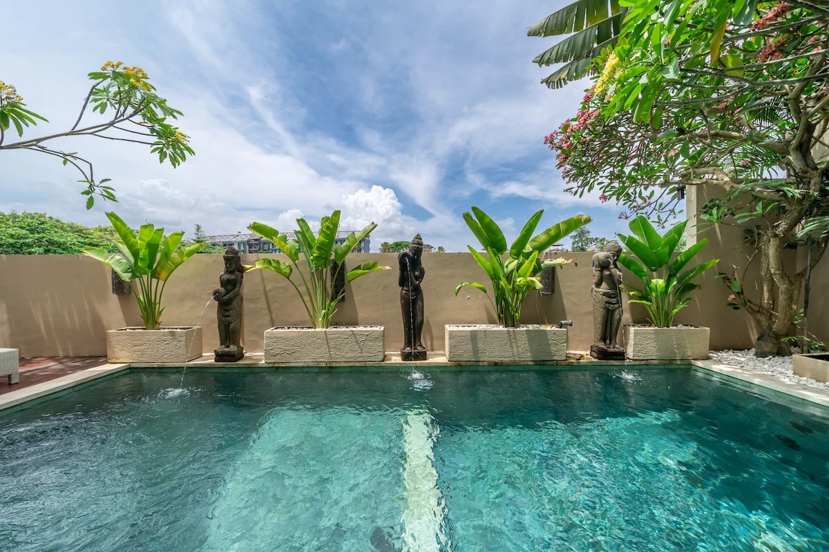 Breezy 3BR Villa w/ Private Pool and Ric