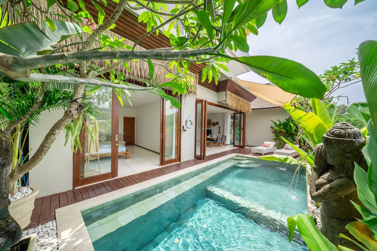 Breezy 3BR Villa w/ Private Pool and Ric