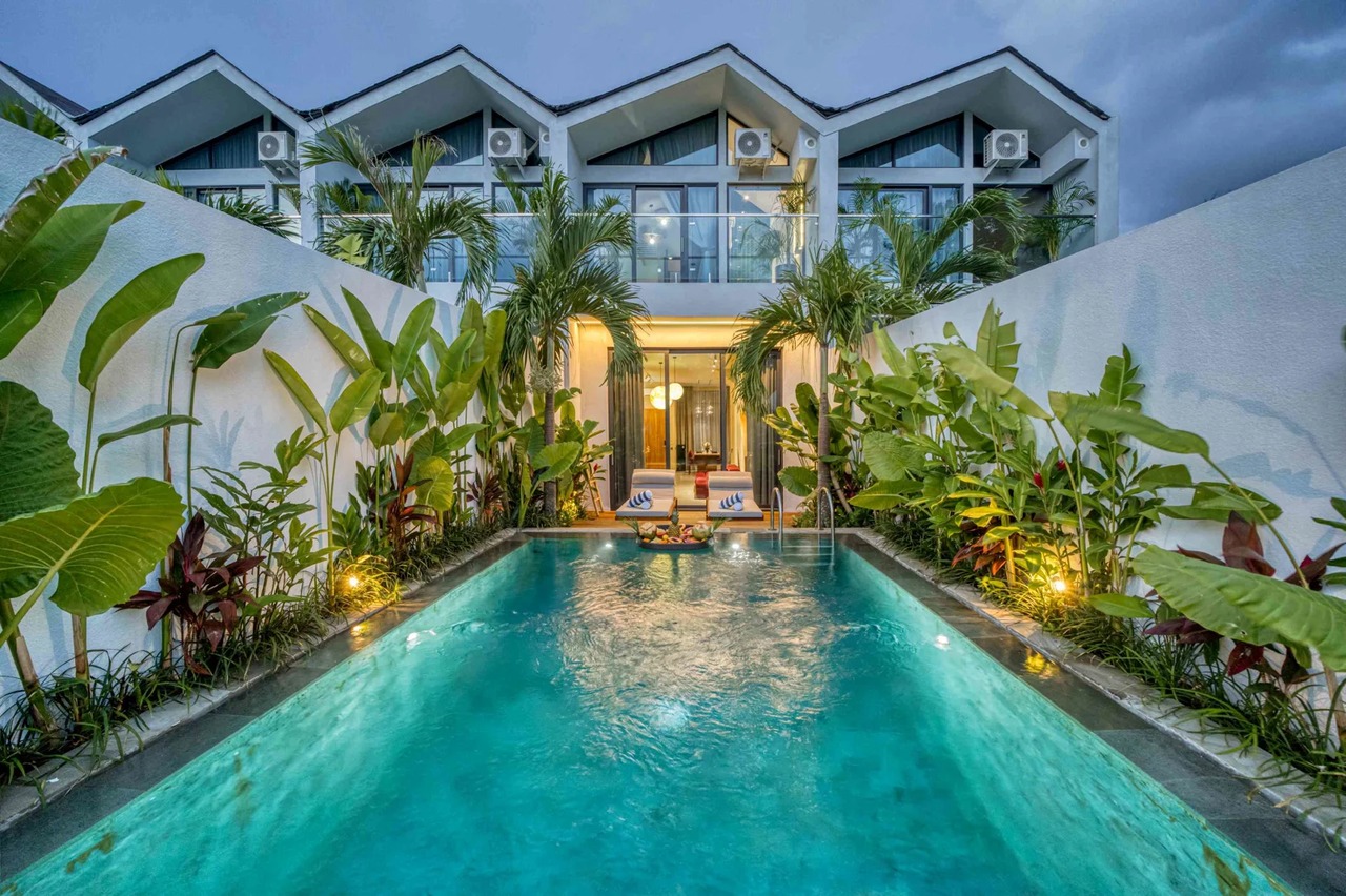 Modern 2BR Villa w/ Private Pool and Bal