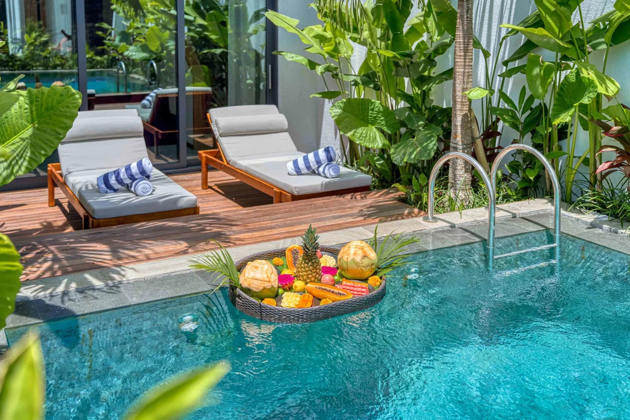 Modern 2BR Villa w/ Private Pool and Bal