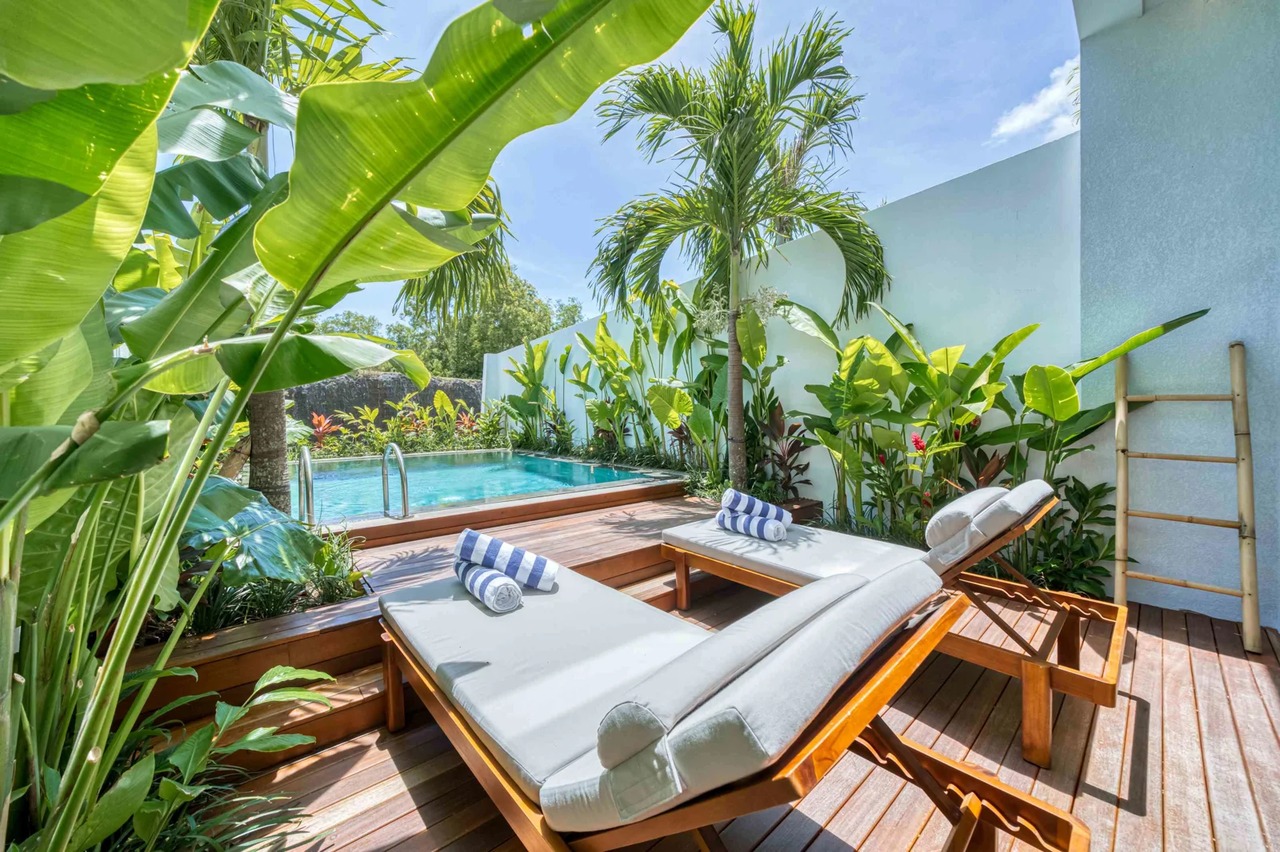 Modern 2BR Villa w/ Private Pool and Bal