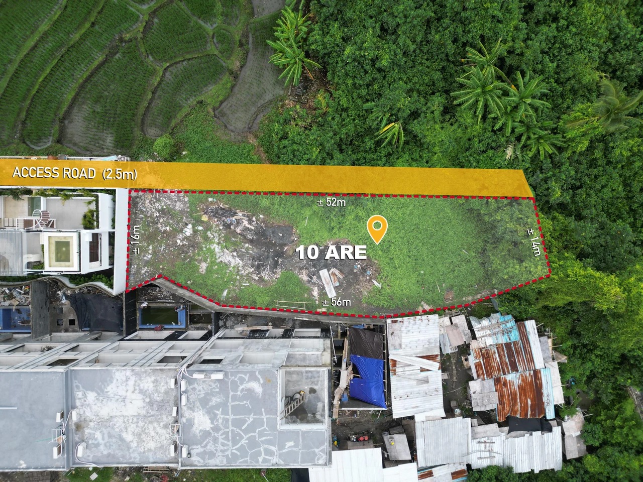 10 ARE LEASEHOLD LAND IN CEMAGI 
