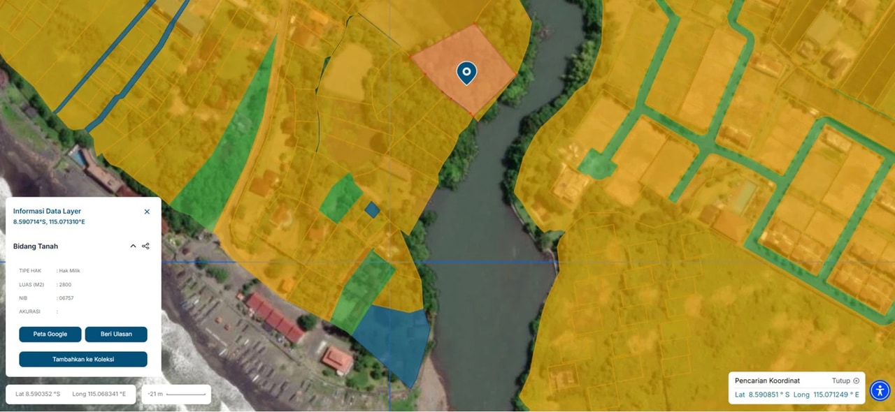 YEH GANGGA, 2,800m² Riverfront Land