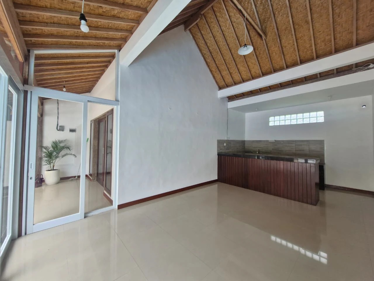 Semi joglo villa for Rent annually