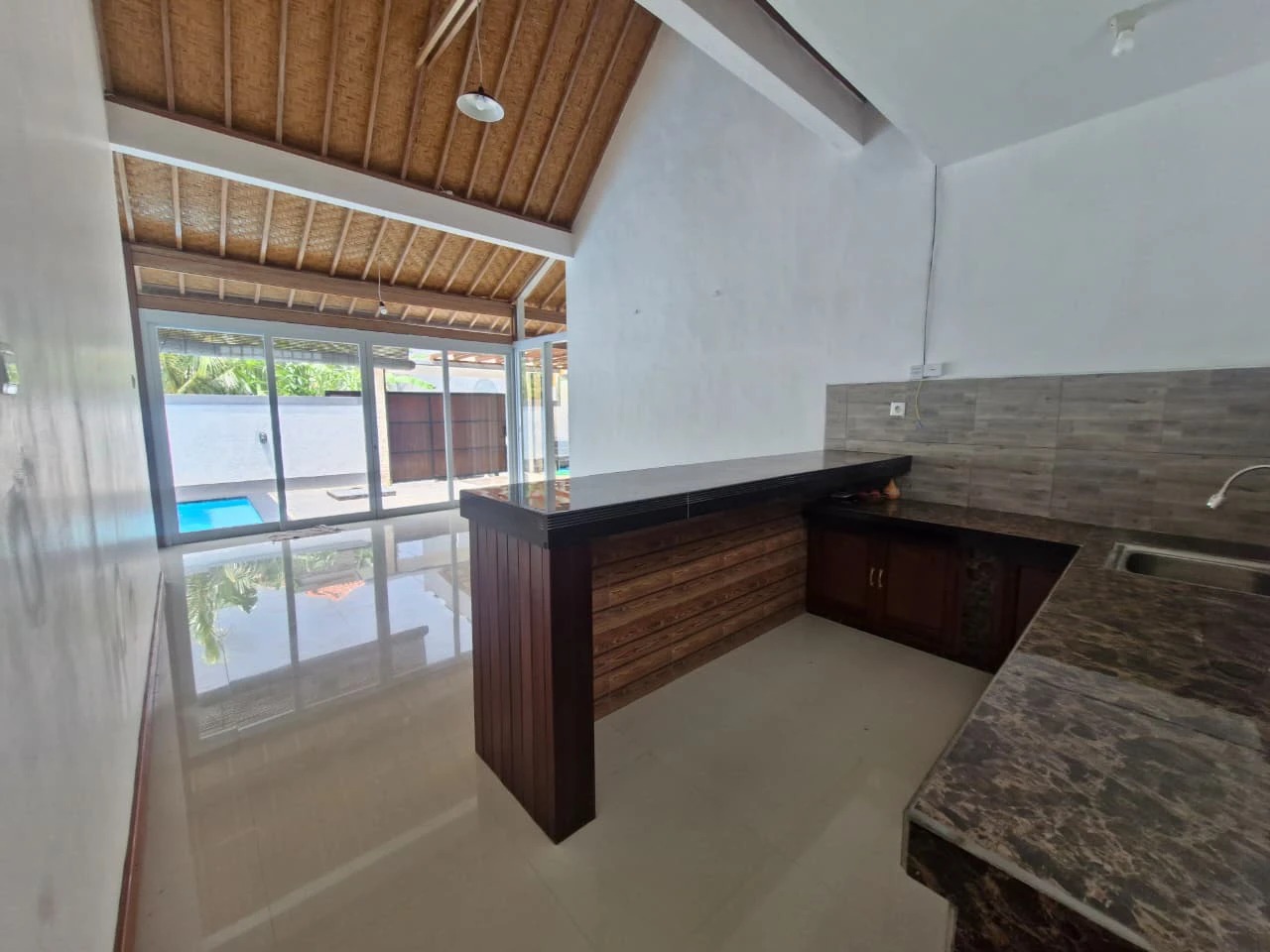 Semi joglo villa for Rent annually