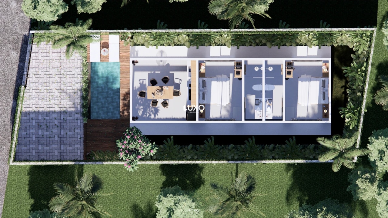 2 Bedrooms Villa in North Pererenan