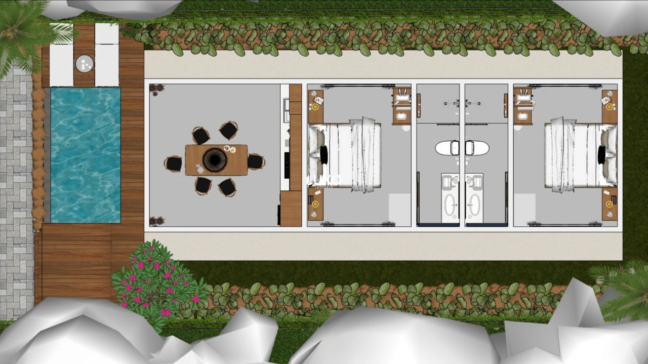 2 Bedrooms Villa in North Pererenan