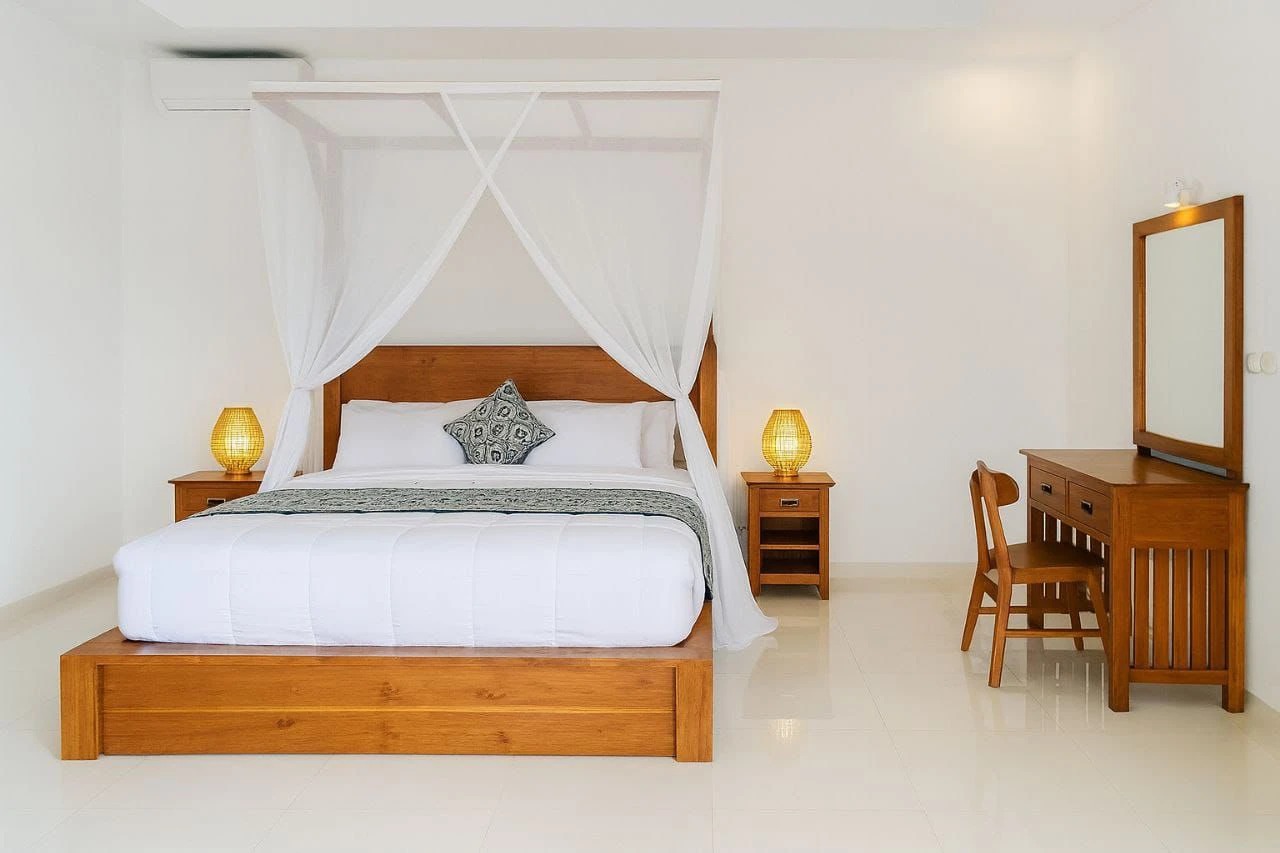 Modern 2BR Villa w/ Rice Field & Sunset 