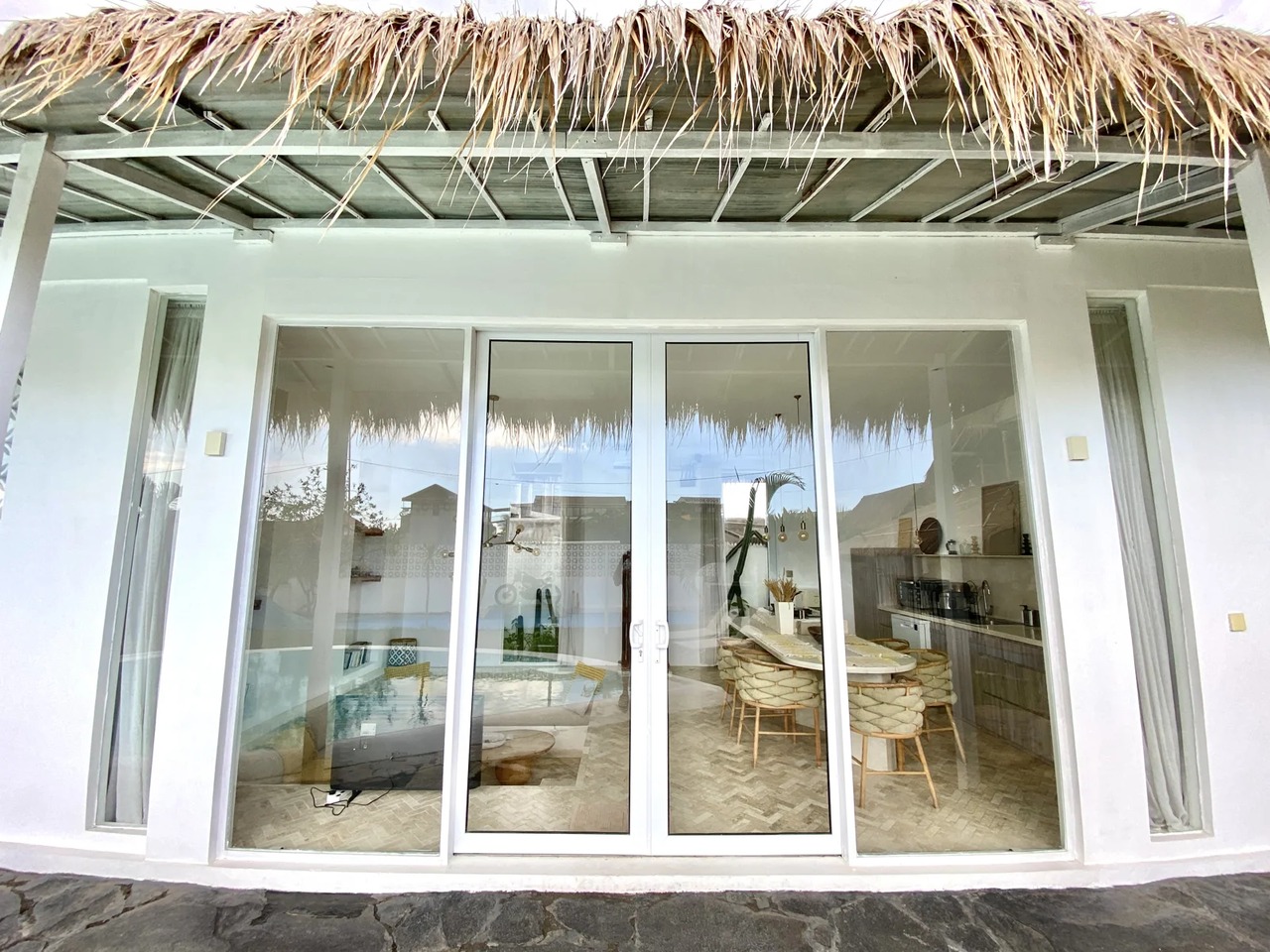 2BR + 1 Office Mediteranian Villa Canggu