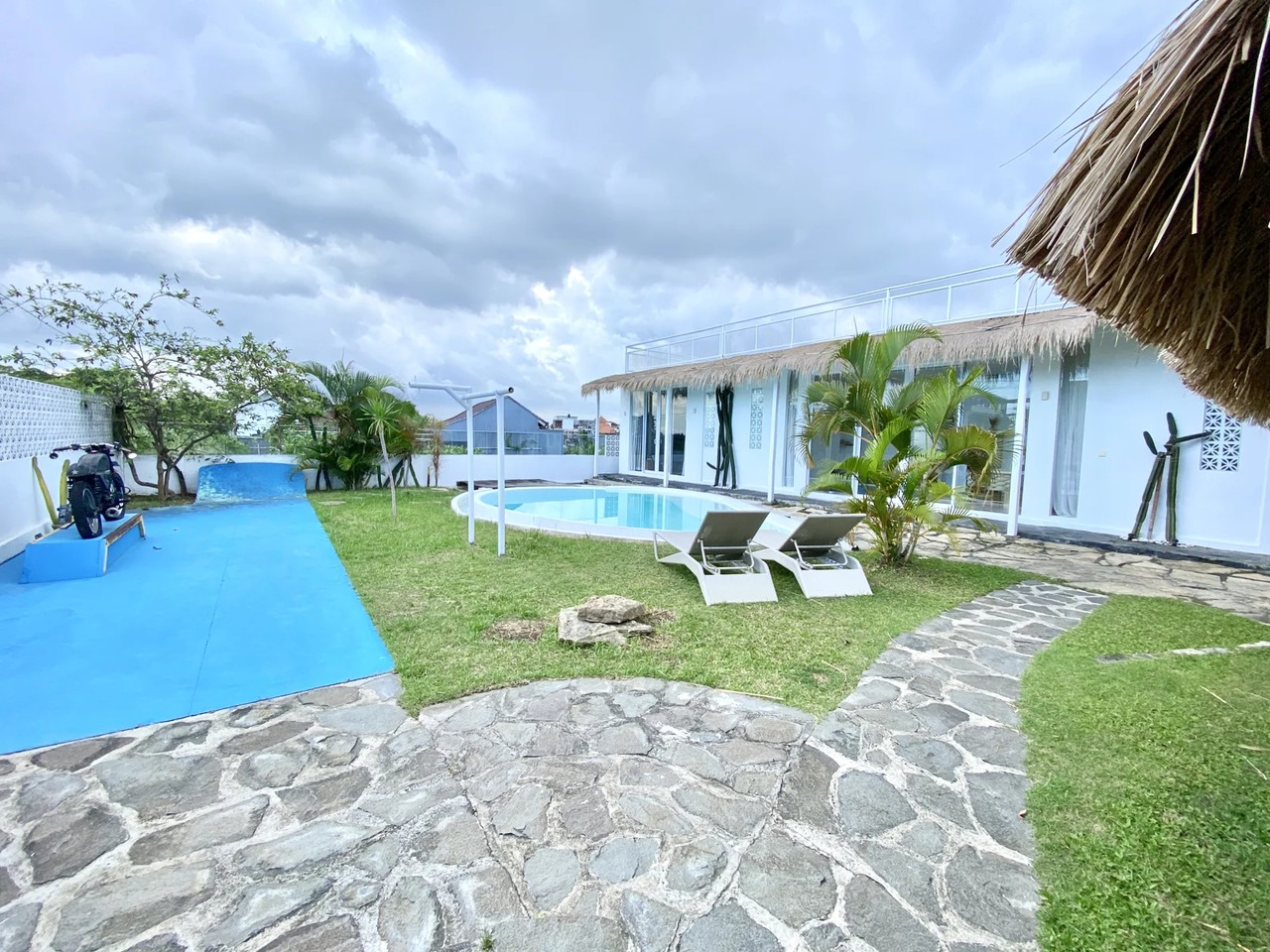 2BR + 1 Office Mediteranian Villa Canggu