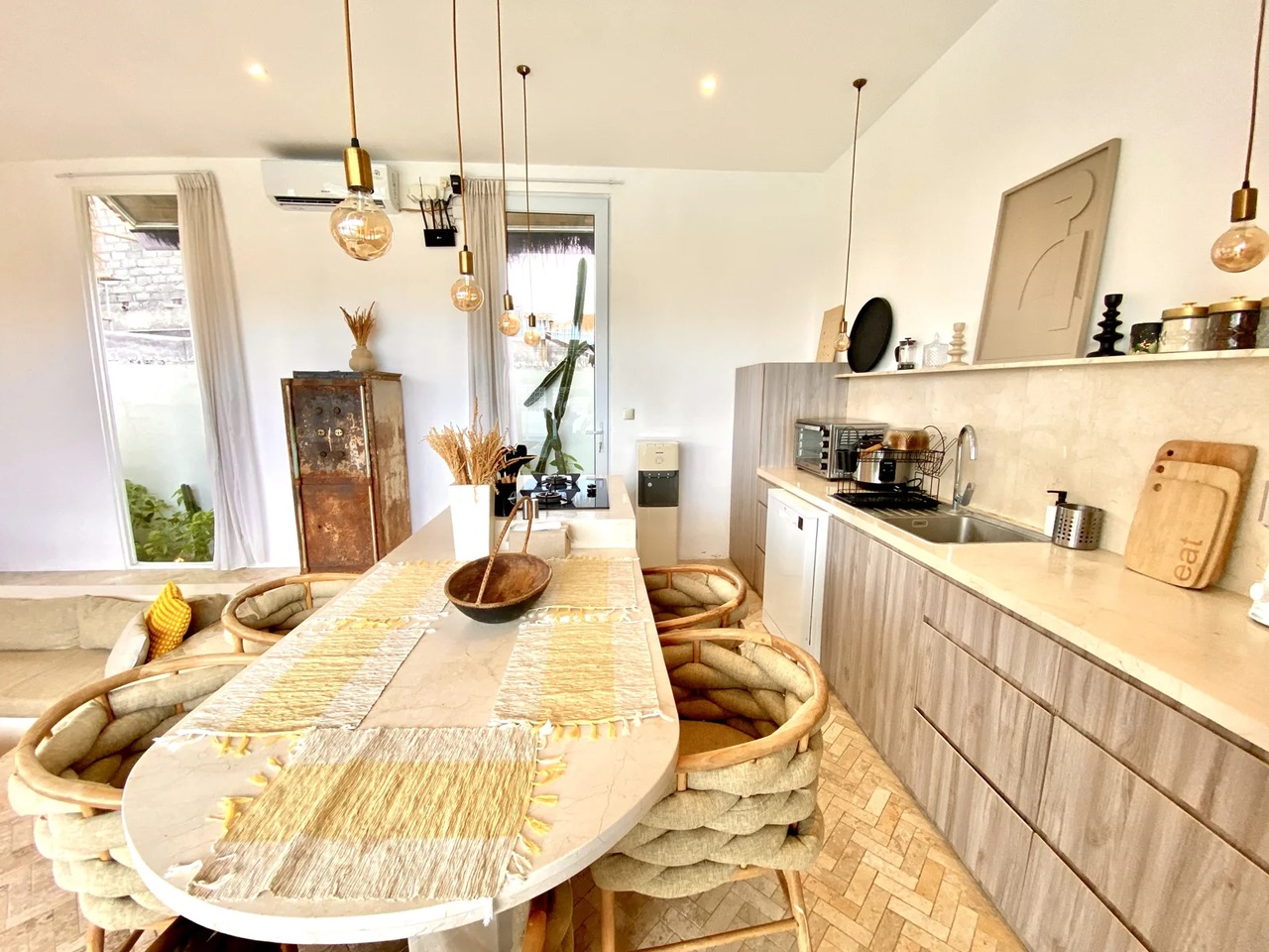 2BR + 1 Office Mediteranian Villa Canggu