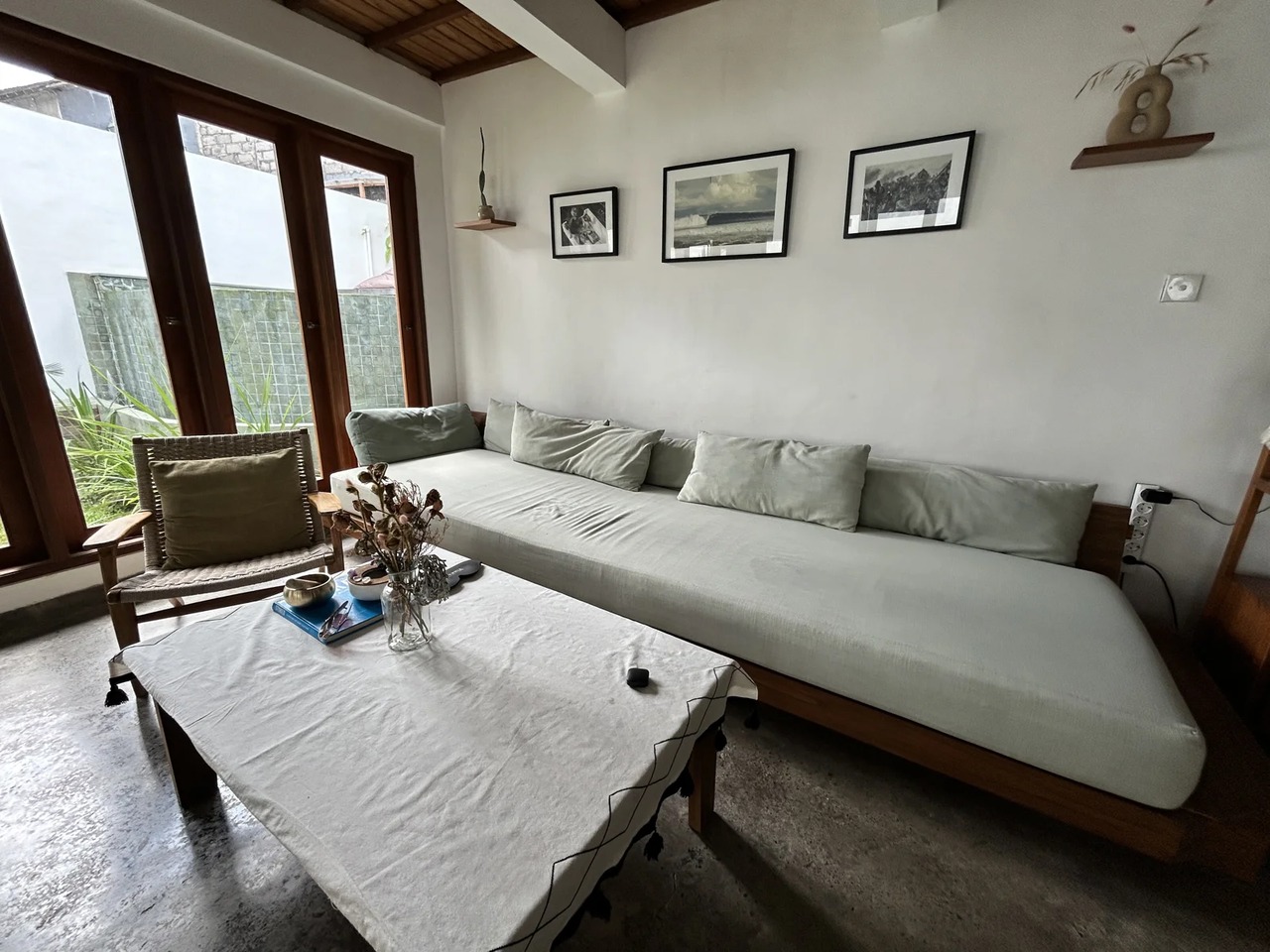Minimalist 2BR Villa w/ Pool & Office