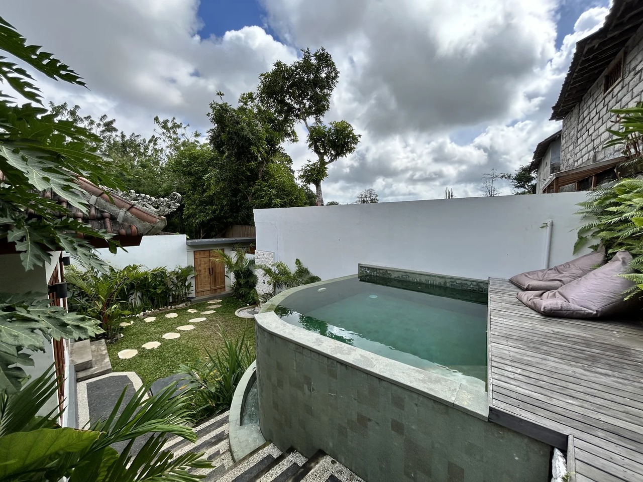 Minimalist 2BR Villa w/ Pool & Office