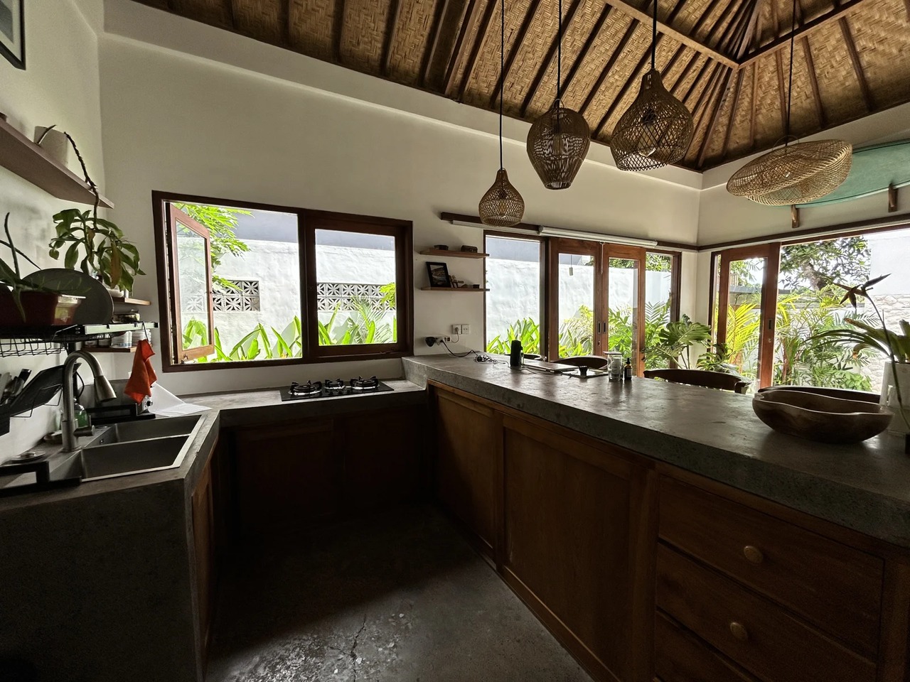 Minimalist 2BR Villa w/ Pool & Office