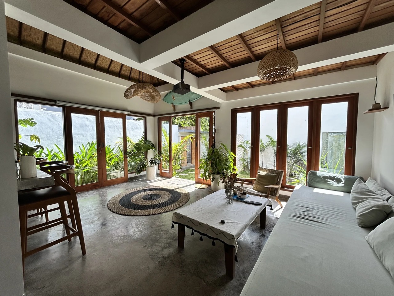 Minimalist 2BR Villa w/ Pool & Office
