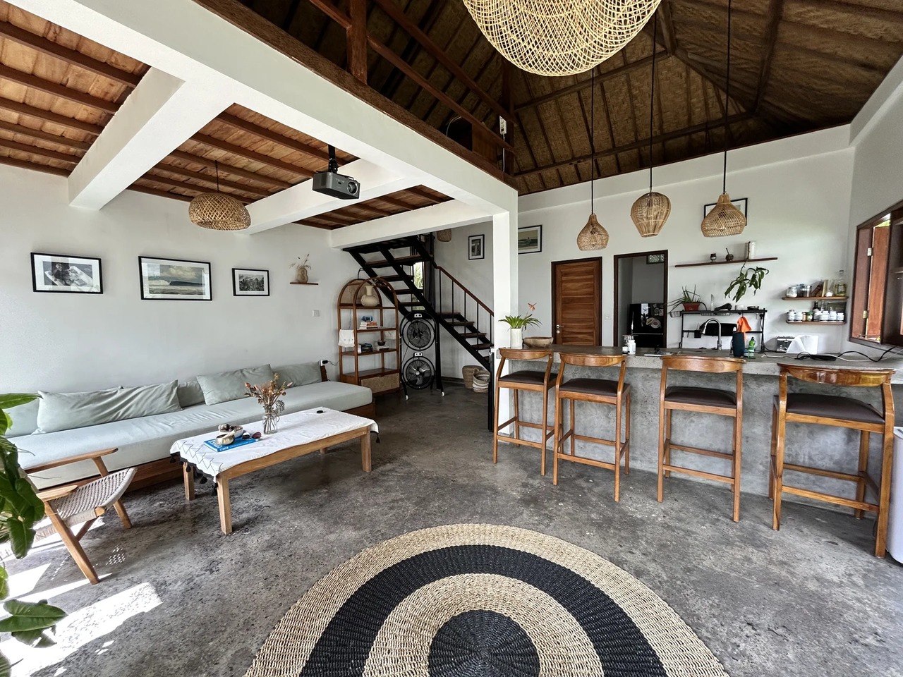 Minimalist 2BR Villa w/ Pool & Office