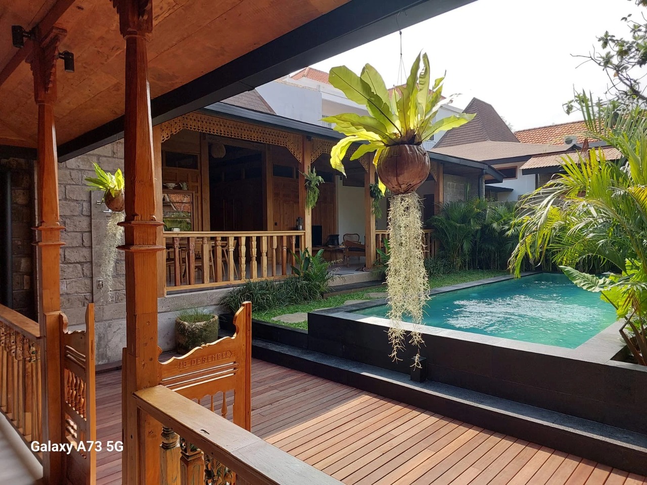 Stunning mix contemporary joglo villa
