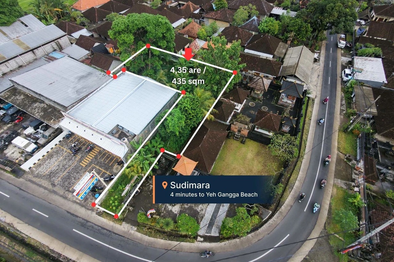 Leasehold - 435 sqm Land Near Yeh Gangga