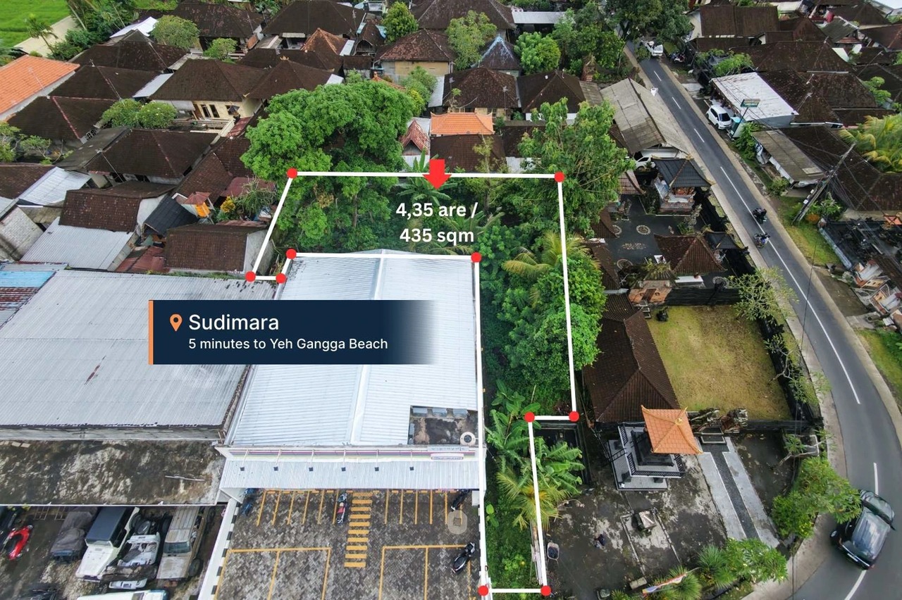 Leasehold - 435 sqm Land Near Yeh Gangga