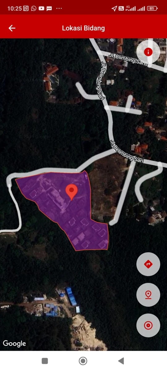 Ocean View Land for Sale–Belimbing Sari