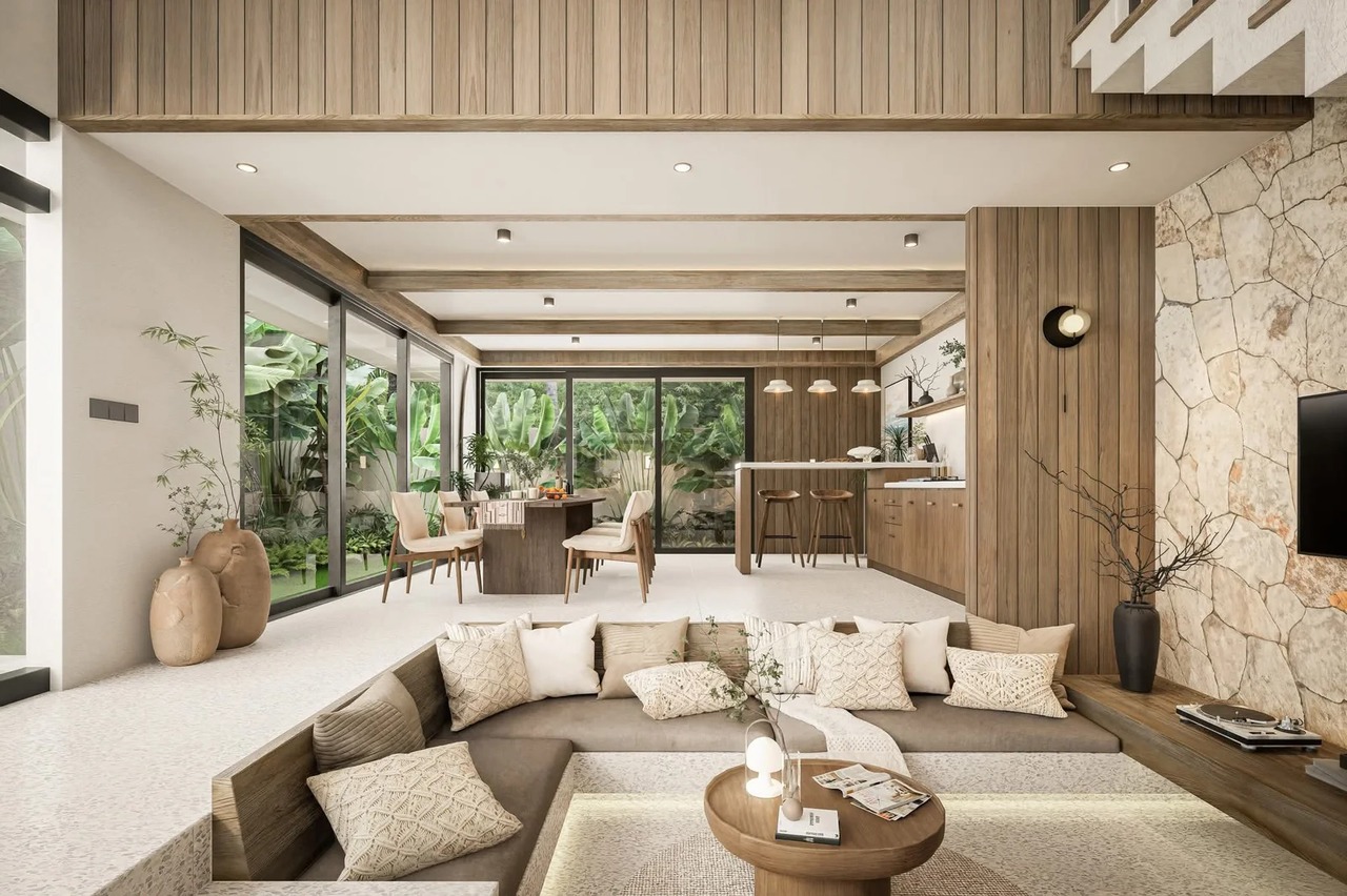 Off-plan Villa 3 Bedrooms SeaView Canggu