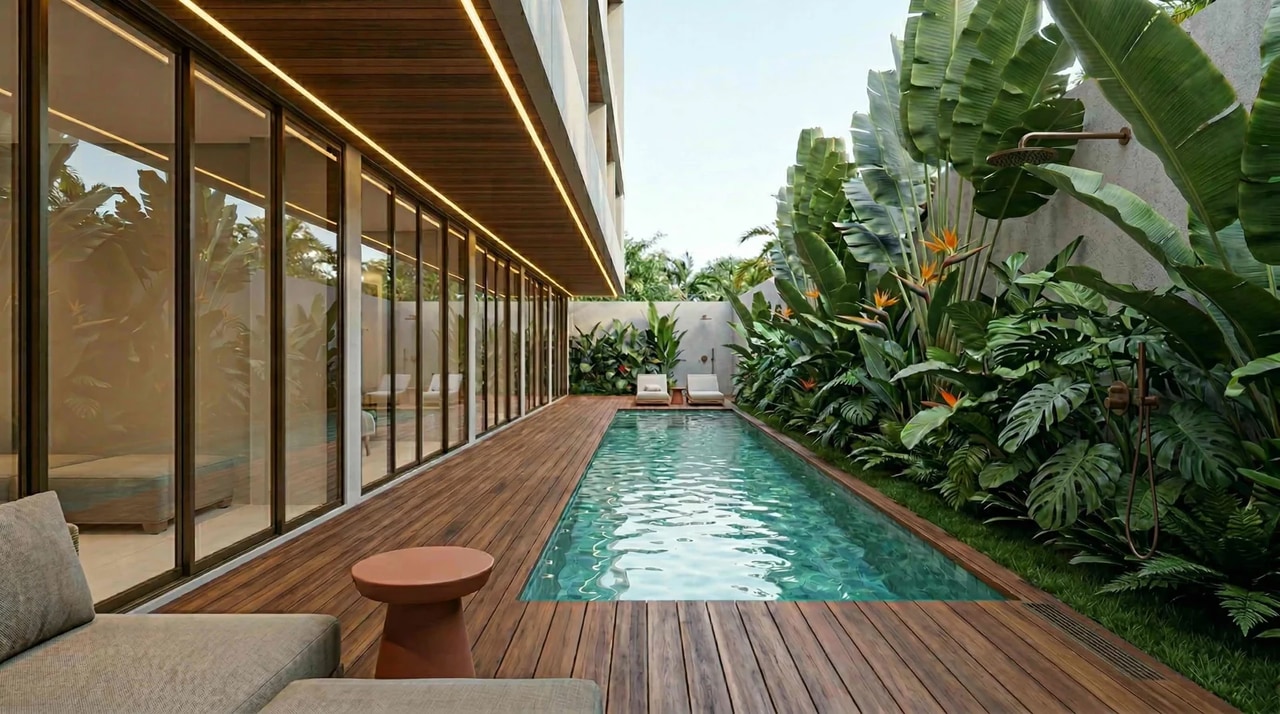 1 BR beachside Apartment at Sanur