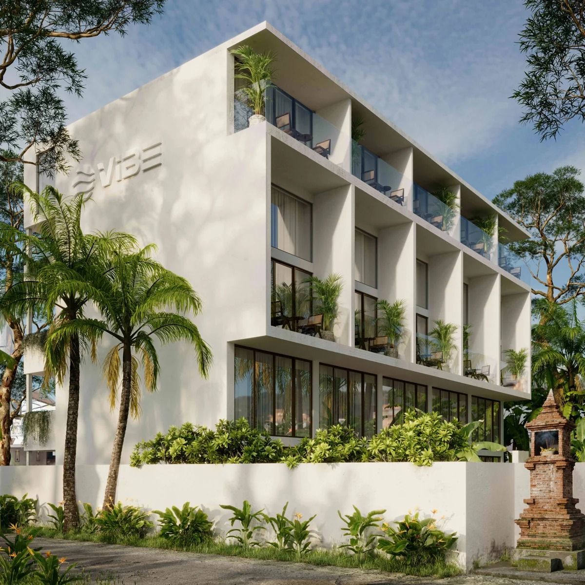 1 BR beachside Apartment at Sanur