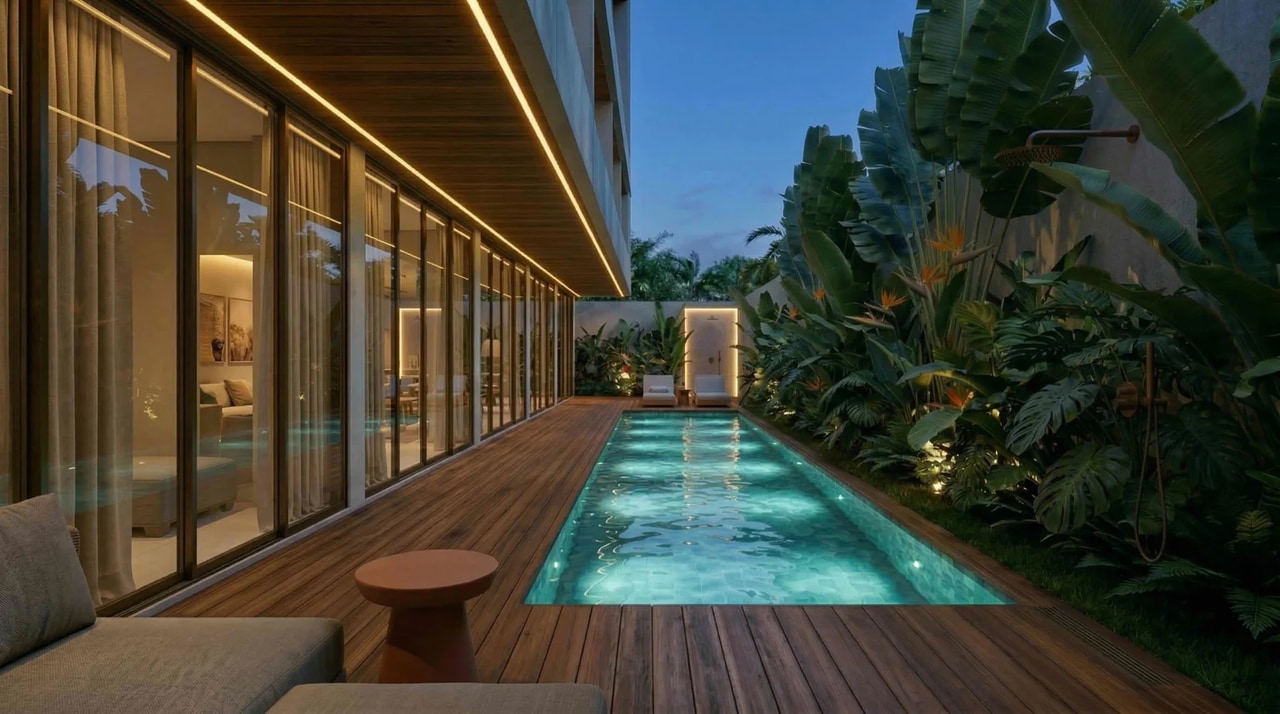 1 BR beachside Apartment at Sanur